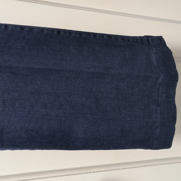 Talbots Dark Blue Wash Denim Jeans - size 14 - Picture 5 of 6